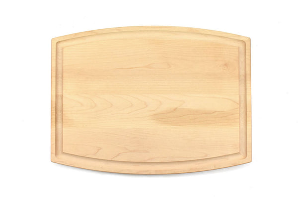 Farmhouse Personalized Cutting Board w/Leaves -  Last name and Est. Date