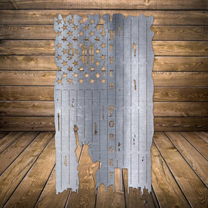 9-11 Tattered Flag